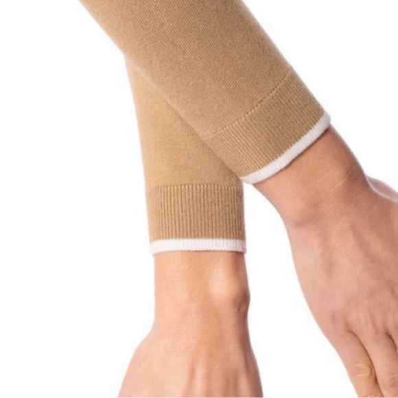 NWT New Golftini Women’s V-Neck Sweater Extra Small XS Long Sleeve Pullover Top - Picture 3 of 4